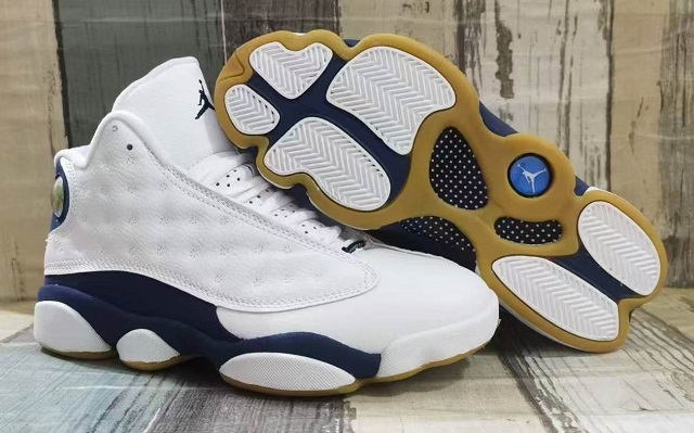 Air Jordan 13 Retro 2024 White Darkblue